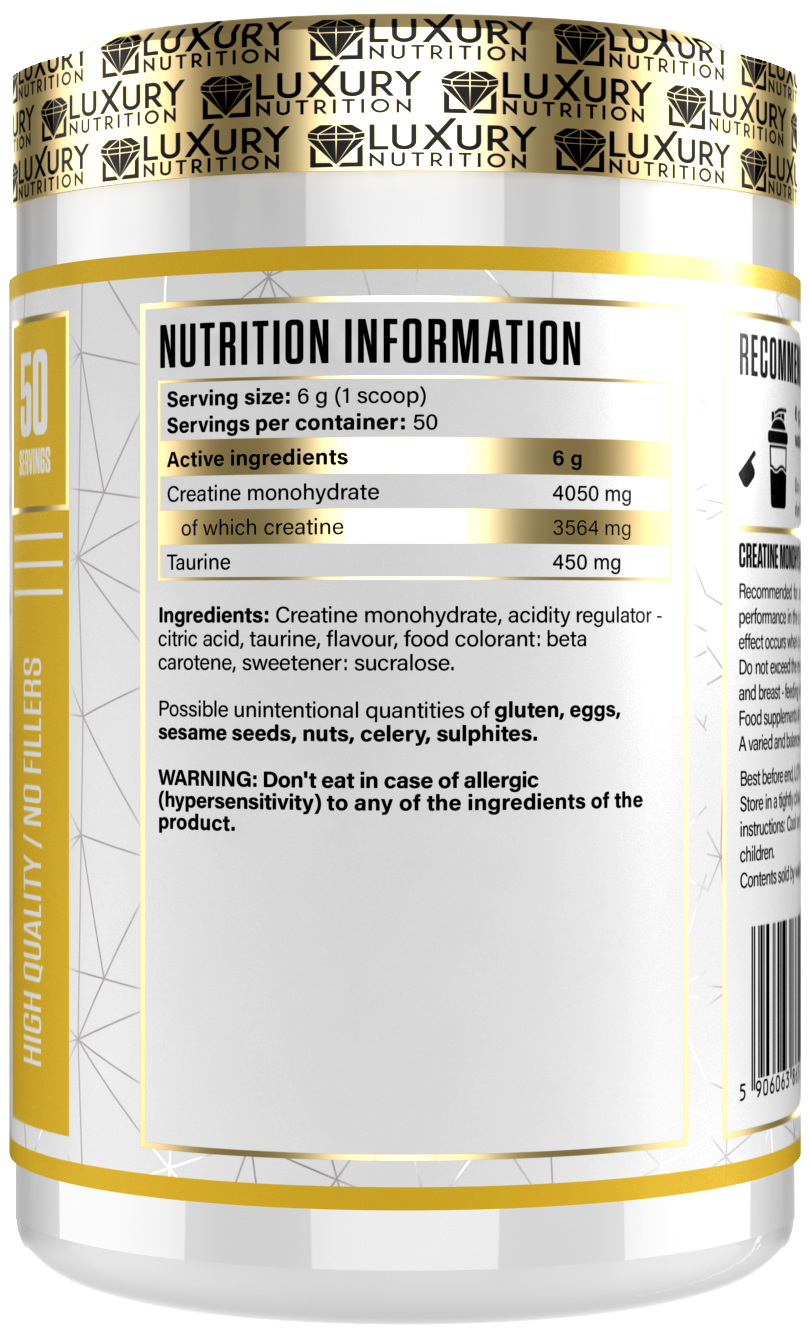 Creatine Monohydrate Flavored