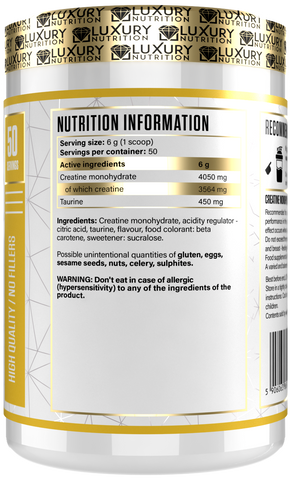 Creatine Monohydrate Flavored